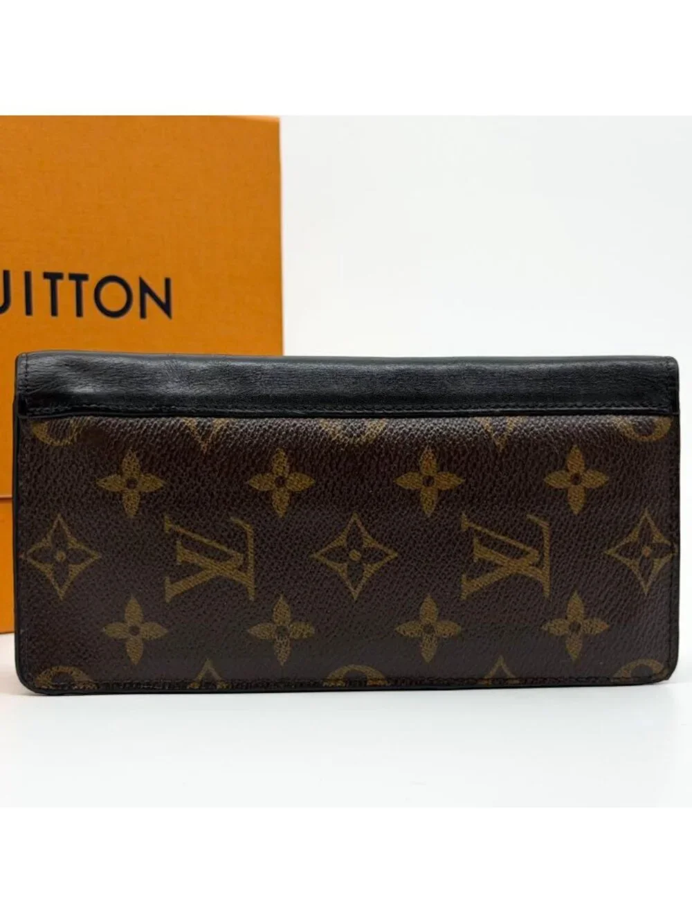 Louis Vuitton Portefeuille Tanon Brazza Macassar Monogram Wallet